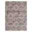 (B654) Ivory & Beige Soft Quatrefoil Area Rug, 8x10