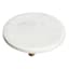 White Marbled Footed Trinket Tray, 8"