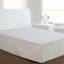 White Pleated Bed Skirt, Twin