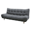 Arya Grey Fabric Tufted Push Back Functional Sofa