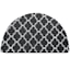Quatrefoil Grey & Ivory Kitchen Mat, 2x3