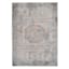 (A462) Blue Multicolor Modern Dense Medallion Area Rug, 5x7