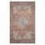 (B670) Valentina Terracotta Multicolor Accent Rug, 3x5