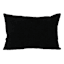 Reese Black Chenille Throw Pillow, 14x20