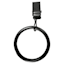 7-Piece 1" Bronze Finish Curtain Clip Rings