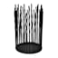 Black Metal Wire Candle Holder, 6"