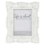 White Ornate Tabletop Picture Frame, 5x7