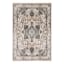 (D428) Ridley Floral Blue Woven Area Rug, 5x7
