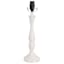 White Table Lamp, 17"