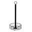 Black Iron Wire Grid Pattern Paper Towel Holder