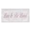 Love & Be Loved Wooden Block Sign, 12x6