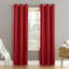 Talita Red Room Darkening Grommet Curtain Panel, 84"