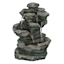 4-Tier Tabletop Rock Outdoor Fountain, 7.5"