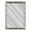 Anne Antique Silver Rectangle Wall Mirror, 31x43