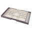 18-Compartment Expandable Jewelry Organizer, Grey Velvet