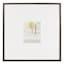 25x25 Matted to 8x10 Wall Frame, Black