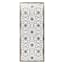 Floral Metal Panel Wall Decor, 20x48