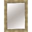 Mosaic Soft Pewter Rectangle Wall Mirror, 32x44