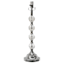 Silver Acrylic Table Lamp Base, 21"