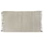 White & Tan Chindi Accent Rug, 25x45
