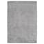 (C139) Grey Soft Shag Accent Rug, 3x5