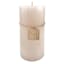 Pink Unscented Pillar Candle, 3x6