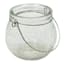 Clear Crackle Glass Votive Mini Lantern, 4"
