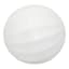 White Wood Decorative Ball, 4"