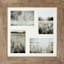 Matted Driftwood Farmhouse Collage Picture Frame 12"