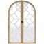 Arch Window Overlay Wall Mirror, 27x43