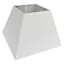 Off-White Square Table Lamp Shade, 11x8