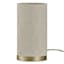 Floral Cutout Design Fabric Uplight, 12"