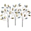 Three Stem Metal Tree Wall Art, 40x28