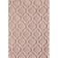 (D438) Jardel Blush Tufted Area Rug With Non-Slip Back, 8x10