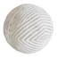 White Textured Ball, 4"