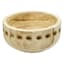 Etched Wood Bowl, 4"