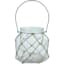 Clear Glass Lantern with Jute Rope, 6"