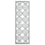 Ricardo Hand Carved Gray Wash Wooden Panel Wall Decor, 12x36