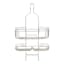 Satin Silver Shower Caddy, 25"
