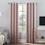 Sun Zero Oslo Blush Blackout Grommet Curtain Panel, 84"