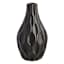 Katherine Matte Black Vase, 12"
