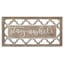 Stay Awhile Wooden Wall Sign, 24x12