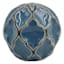 Katherine Blue Ceramic Orb, 4"