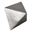 Silver Diamond Decor, 6"