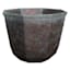 Verdigris Facet Outdoor Planter, Medium