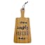Simply Blessed Bamboo Wood Serving Board, 11.8"
