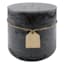 Dark Grey Unscented Pillar Candle, 6x5