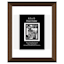 Gold Floating Wall Frame, 8.5x11