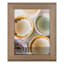 Metallic Brown Wash Scoop Profile Tabletop Picture Frame, 8x10