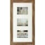 3-Photo Frame & Matted Driftwood Collage Frame, 12x24